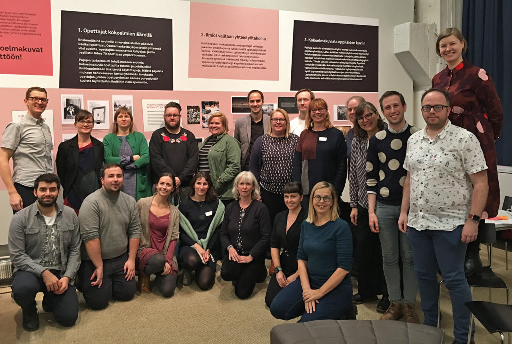 Workshop at The Finnish Museum of Photography in Helsinki, facilitated by service designer Risto Sarvas, November 2017.